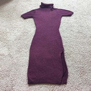 NWOT Lulu's Midi turtleneck sweater dress